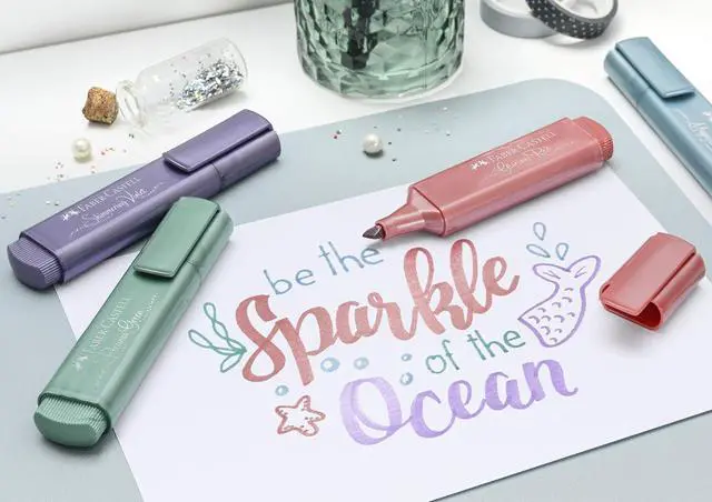 Alt view image 6 of 6 - Faber-Castell 154678 Highlighter TL 46, Metallic Violet, 1 Piece