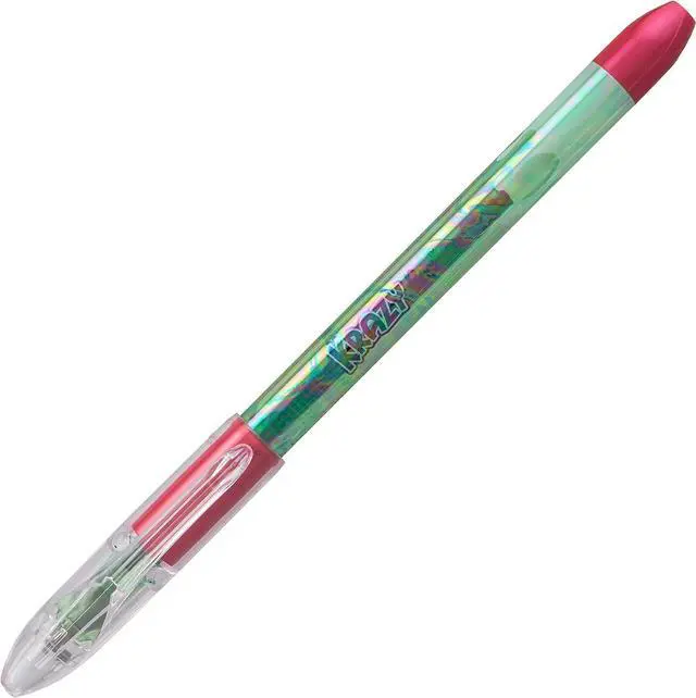 Alt view image 4 of 7 - Pentel Arts Krazy Pop Iridescent Gel Pen, (1.0mm) Bold Line, Assorted Ink, Pack of 4 (K91PABP4M3)