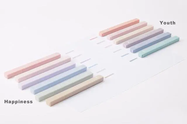Alt view image 5 of 7 - Alohaster Highlighters, HPSIZEE-6-T, 6 Pack - Happiness