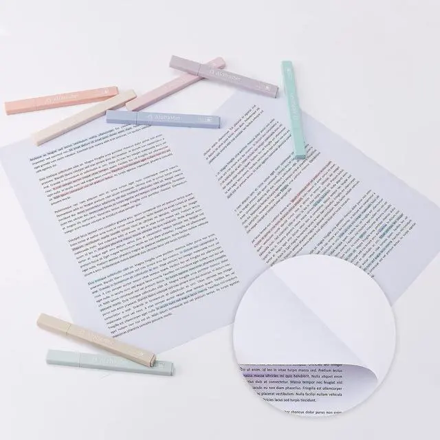 Alt view image 6 of 7 - Alohaster Highlighters, HPSIZEE-6-T, 6 Pack - Happiness