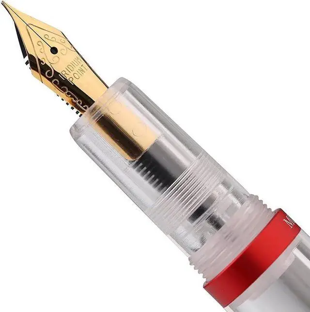 Alt view image 6 of 7 - MAJOHN M2 Transparent Eye Dropper Filling Fountain Pen Large-Capacity Ink Storing, Extra Fine Nib Writing Calligraphy Pen Gift Set for Office/Business/Student/Signature
