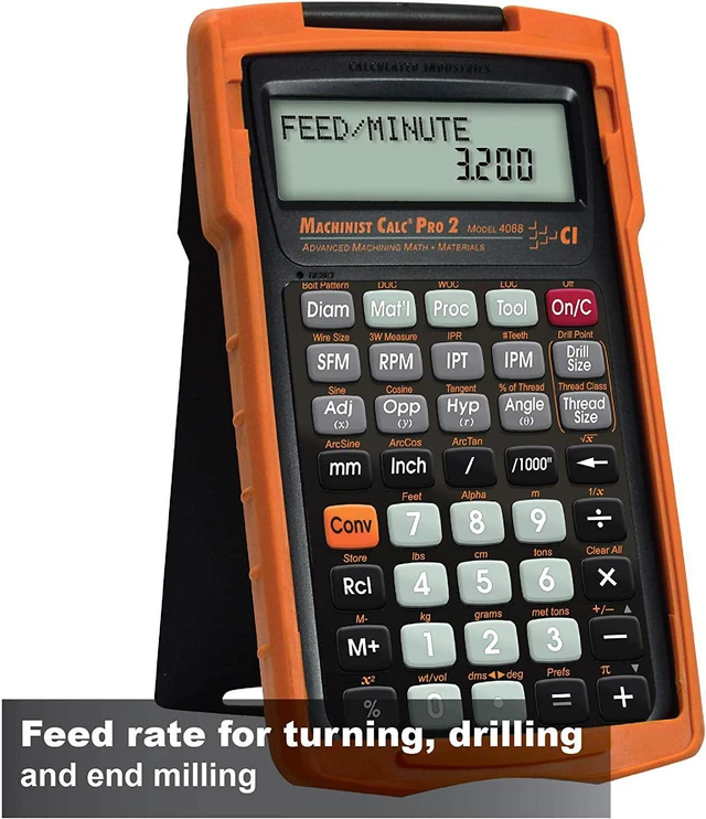 Alt view image 3 of 6 - 4088 Machinist Calc Pro 2 Advanced Machining Calculator
