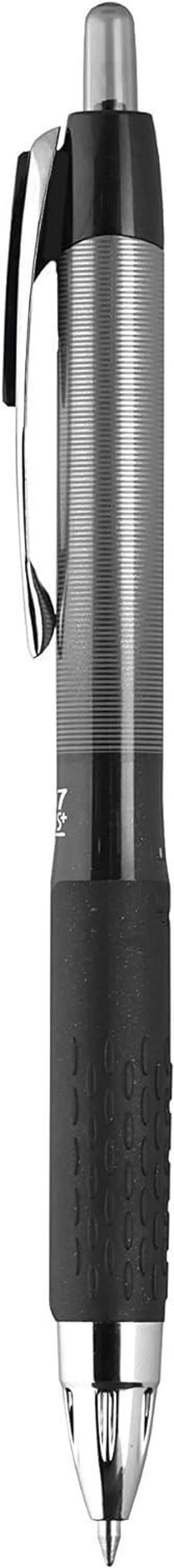 Alt view image 2 of 3 - Uni-ball 207 Plus+ Retractable Gel Pen 36 Pack in Black with 0.7mm Medium Point Pen Tips, Uni-Super Ink is Smooth, Vibrant, and Protects Against, Water, Fading, and Fraud