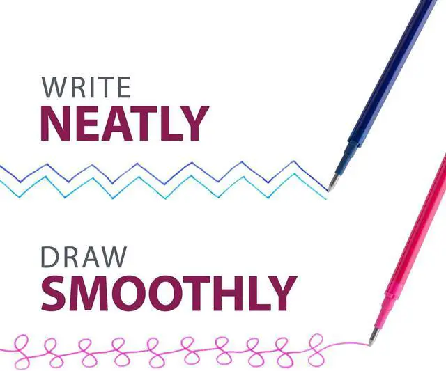 Alt view image 5 of 7 - ParKoo Gel Ink Refills Compatible with FriXion Erasable Gel Pens, 14 Colors | Erasable Gel Pen Refills, Perfect for Writing, Note Taking, Journaling