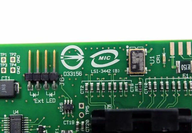Alt view image 5 of 5 - LSI Logic SAS3442E-R Raid 8PORT Pcie 3GB/S 4 Int 4 Ext Lp ROHS6
