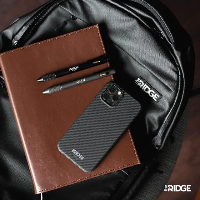 Alt view image 7 of 7 - Ridge Bolt Action Pen - CNC Machined ryday Carry Pen, Knurled Grip, Pressurized Refill, Manganese Sp Steel Clip, Compact Pocket EDC Pen with Schmidt EasyFlow 9000 (Royal Black)