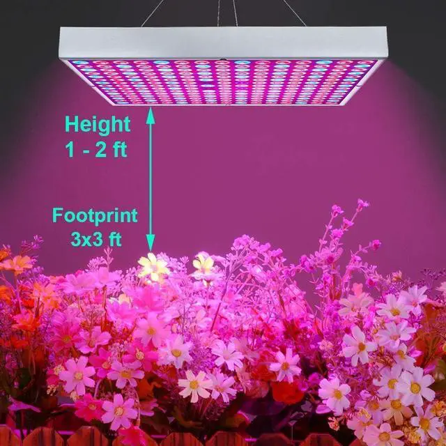 Alt view image 2 of 5 - LED Grow Light 75W UV IR Growing Lamp for Indoor Hydroponic Plants