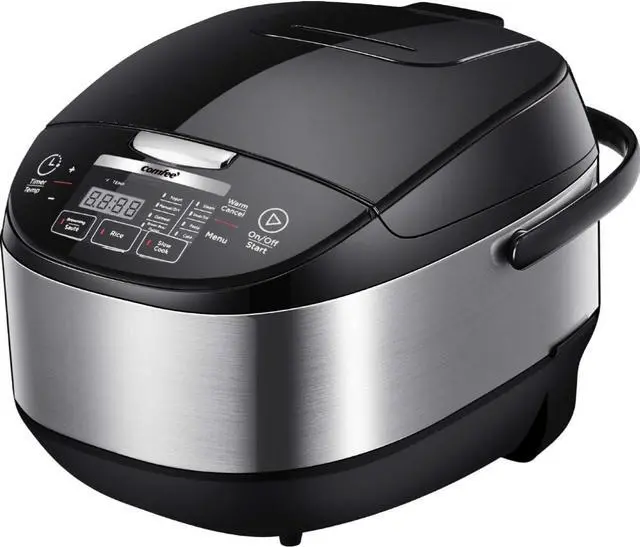 Main image of COMFEE' Rice Cooker, Japanese Large Rice Cooker with Fuzzy Logic Technology, 11 Presets, 10 Cup Uncooked/20 Cup Cooked, Auto Keep Warm, 24-Hr Delay Timer