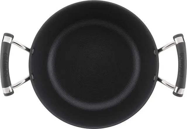 Alt view image 2 of 5 - Circulon Acclaim Hard Anodized Nonstick Casserole Dish/Casserole Pan with Lid - 4.5 Quart, Black