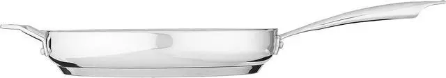 Alt view image 2 of 6 - Cuisinart Professional Stainless Skillet with Helper, 12-Inch