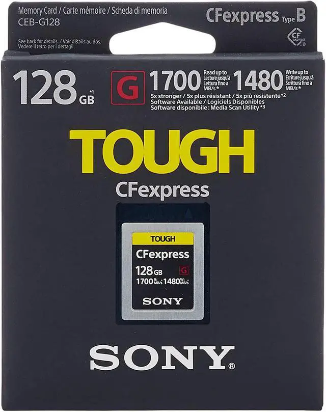 Alt view image 6 of 12 - SONY Cfexpress Tough Memory Card