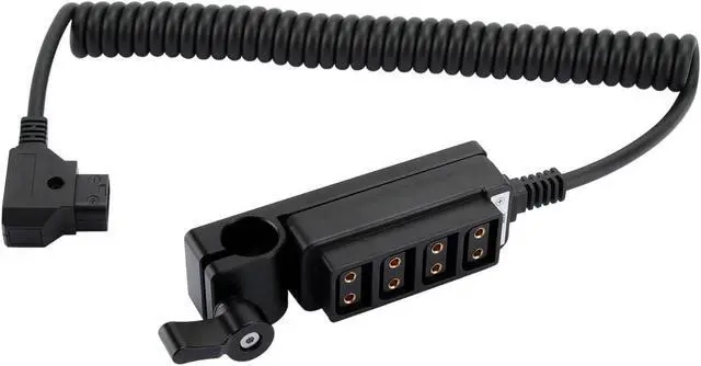 Alt view image 4 of 6 - 15mm Rod Clamp Cheeseplate Articulated Power Convert Outlet - 1950