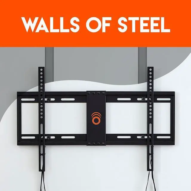 Alt view image 5 of 7 - ECHOGEAR Steel Stud TV Mounting Kit - Tilt & Low Profile - Includes 4 Snaptoggle Anchors, Drill Bit, Screws & Washers - Compatible with 16 to 65 inch TVs