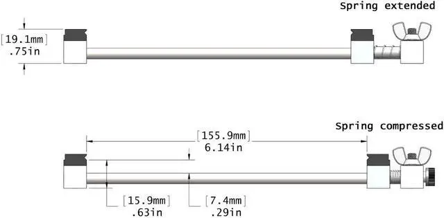 Alt view image 4 of 5 - PCB Vise with Standard Nylon Jaws Grey