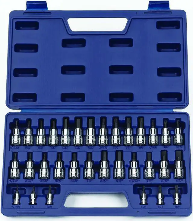 Main image of Williams 50681 1/4-Inch and 3/8-Inch Drive Bit Socket Set, 32-Piece