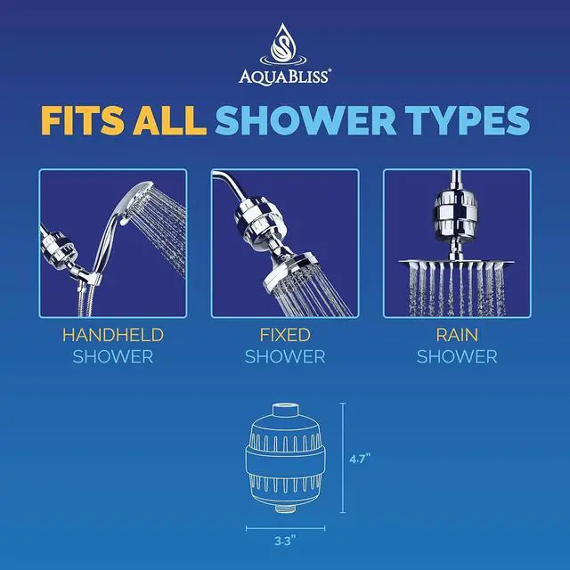 Alt view image 5 of 7 - High Output Revitalizing Shower Filter - Reduces Dry Itchy Skin Dandruff Eczema and Dramatically Improves The Condition of Your Skin Hair and Nails - Chrome (SF100)