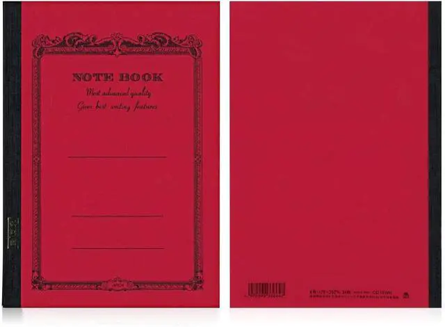 Alt view image 6 of 7 - Apica CD15RN B5 CD Notebook, Red