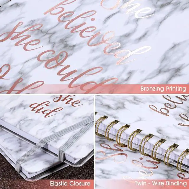Alt view image 6 of 7 - Frasukis Ruled Notebook/Journal - Spiral Notebook, 8.5" X 6.4"