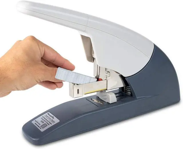 Alt view image 4 of 7 - PowerForce 175 Heavy Duty Flat Clinch Office Stapler, 20 to 175 Sheets Using one Size 3/4" Leg-Length Staple, includes 400 Staples and a Staple Remover