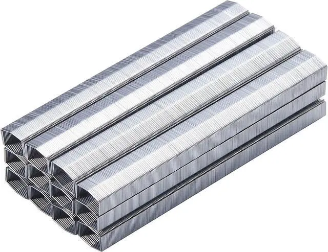 Alt view image 4 of 5 - Bostitch Office B8 PowerCrown 0.25 Inch Staples, Pack of 5,000 Staples (STCRP21151/4), Silver