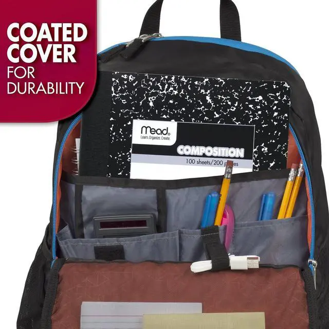 Alt view image 7 of 7 - Mead Composition Notebook, Wide Ruled Paper, 7.5" x 9.75", 100 Sheets, Black Marble, 3 Pack (38301)