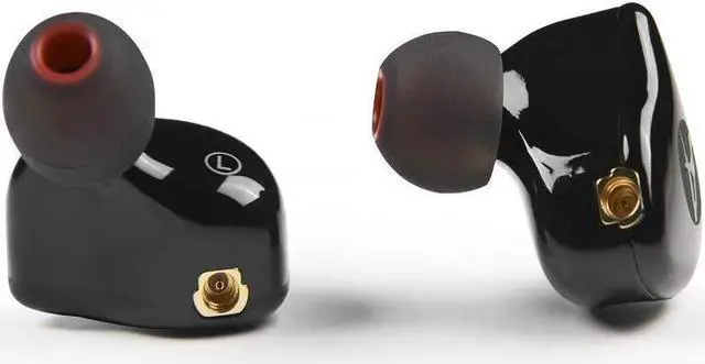 Alt view image 2 of 7 - in Ear Monitor Headphones, HiFi Stereo IEM Earphones, Dynamic Dual Driver Wired Earbuds with Detachable Cable, Noise Canceling Headset for Singers Musicians Drummers Audiophile (Black)