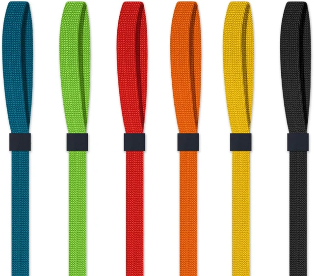 Alt view image 7 of 7 - Wrist Lanyard Strap String 6pcs Flashlight Lanyards for USB Keys