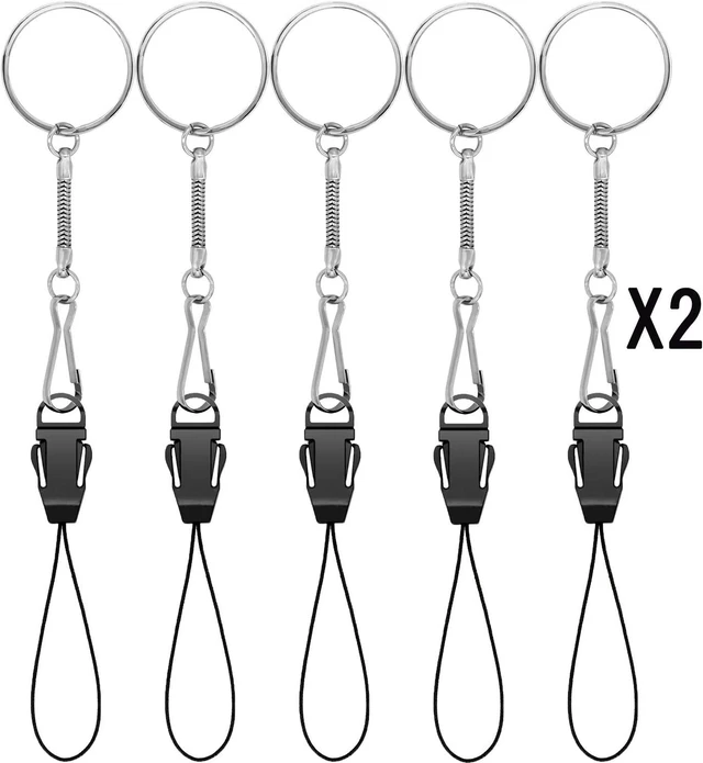 Alt view image 5 of 6 - 10Pcs Lanyards Detachable with Plastic Buckle