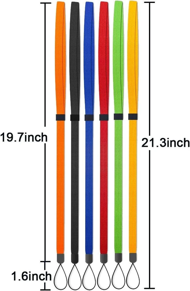 Alt view image 4 of 7 - Lanyards Adjustable 6 Pcs for Walkie-talkie Cruise Keys Pen Phone