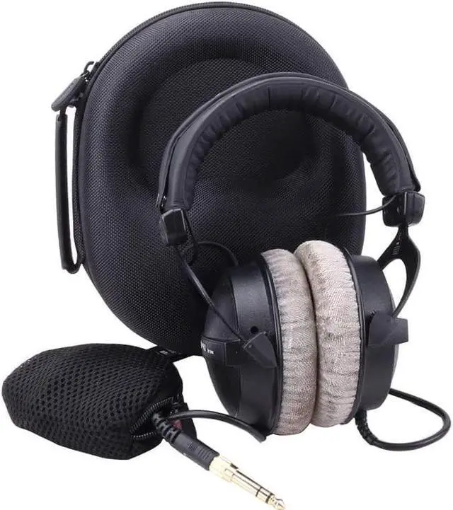 Alt view image 4 of 4 - Aenllosi Hard Carrying Case Replacement for Beyerdynamic DT PRO 770 32/80/250 Ohm Over-Ear Studio Headphones (Black)