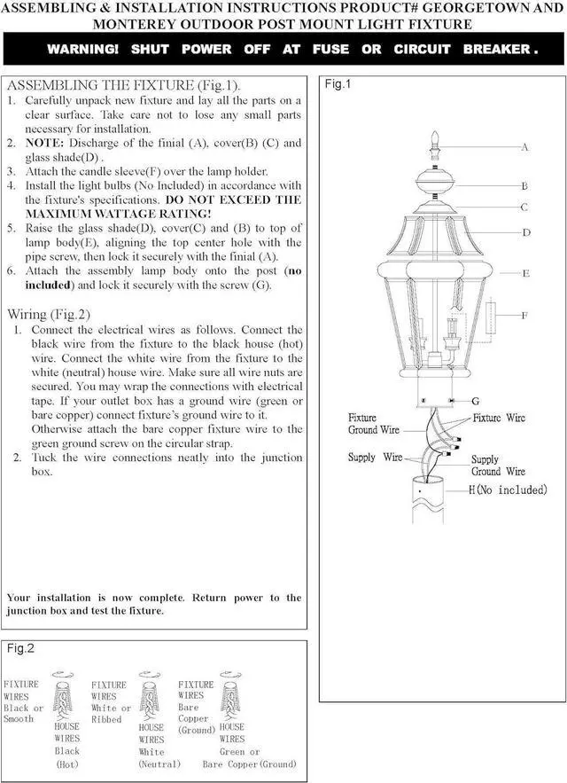 Alt view image 5 of 5 - Livex Lighting Lantern 2354-02 Monterey 3 Light Outdoor Polished Brass Finish Solid Brass Post Head with Clear Beveled Glass, 17" x 9" x 11"