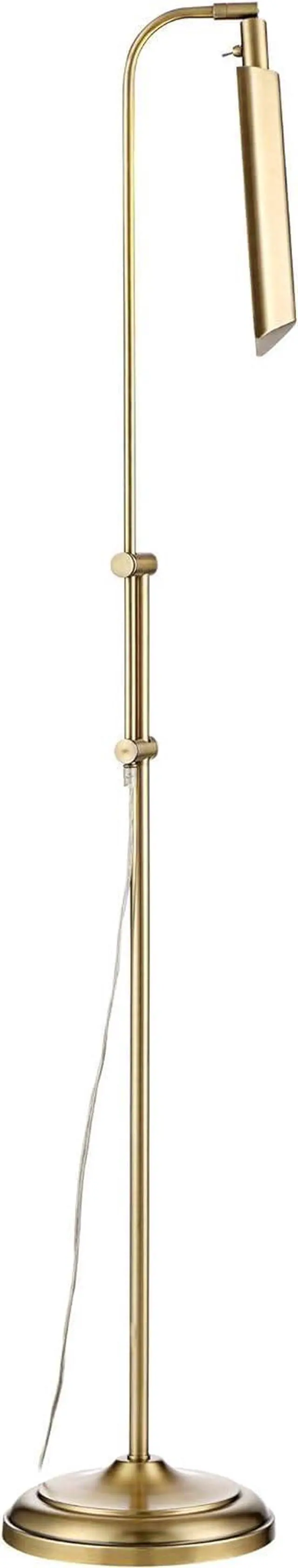 Alt view image 7 of 7 - 360 Lighting Culver Traditional Pharmacy Floor Lamp Standing LED Adjustable Height Plated 57" Tall Aged Brass Metal Shade Pole Light for Living Room Reading House Bedroom Home Decor