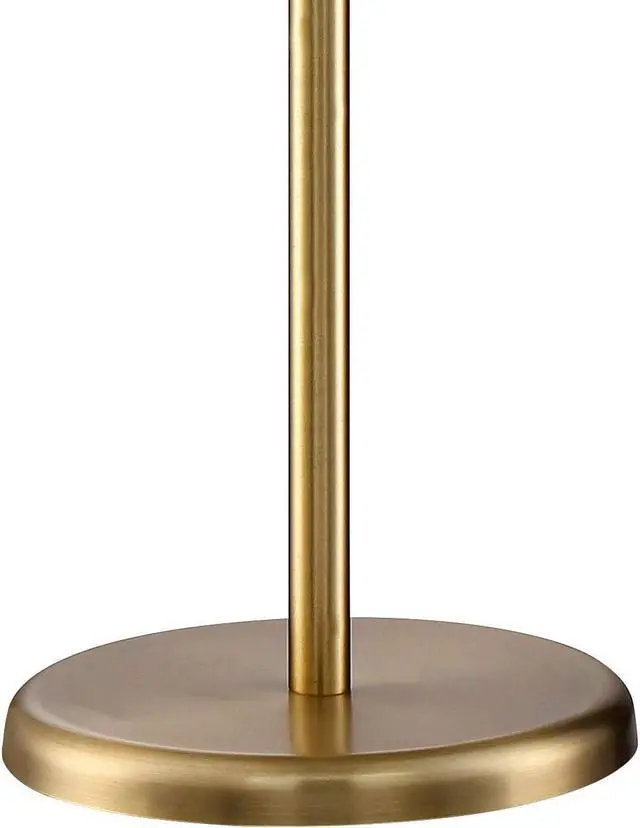Alt view image 5 of 7 - 360 Lighting Dawson Traditional Task Pharmacy Light Floor Lamp Standing 55" Tall Antique Brass Metal Adjustable Balance Boom Arm Gold Shade Decor for Living Room Reading House Bedroom Home