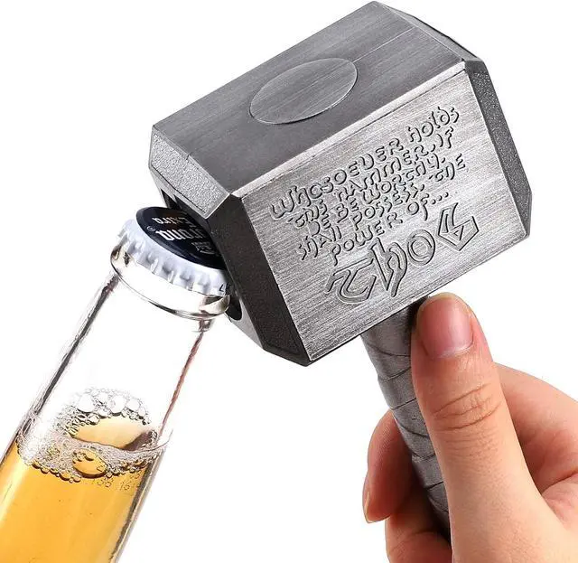 Alt view image 2 of 7 - Lmaytech Beer Bottle Opener, Gifts for Men, Dad, Him, Husband, Boyfriend