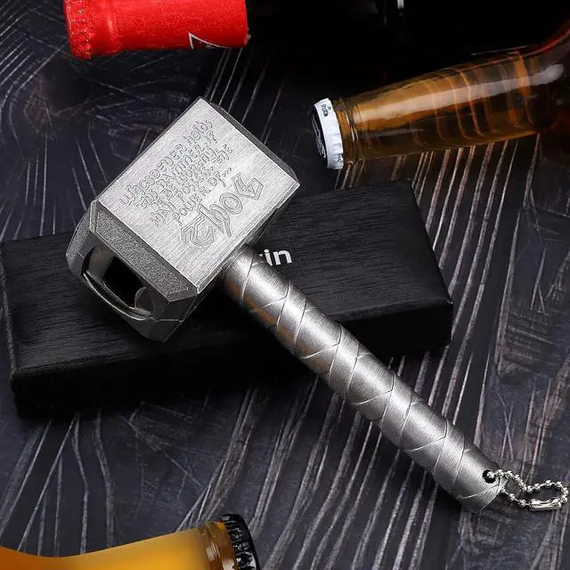 Alt view image 6 of 7 - Lmaytech Beer Bottle Opener, Gifts for Men, Dad, Him, Husband, Boyfriend