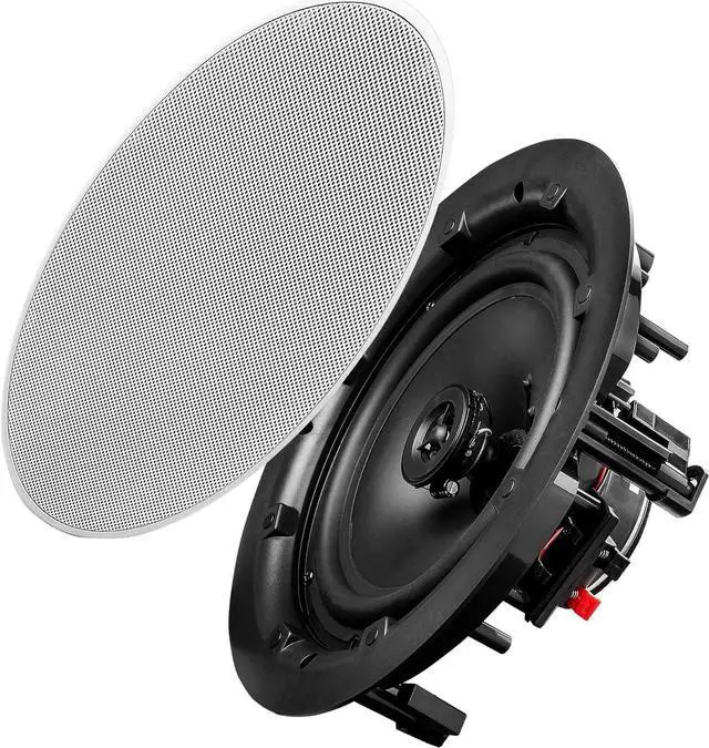Main image of OSD 8" in Ceiling Speaker Pair 120W, Trimless Magnetic Grille, Pivoting Tweeter, Paintable Grille ACE800