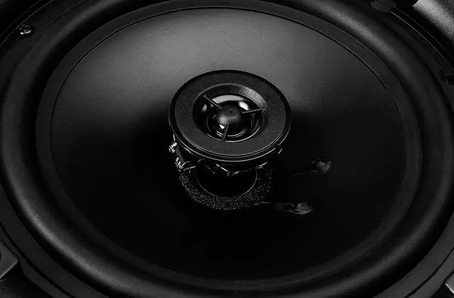 Alt view image 2 of 7 - OSD 8" in Ceiling Speaker Pair 120W, Trimless Magnetic Grille, Pivoting Tweeter, Paintable Grille ACE800