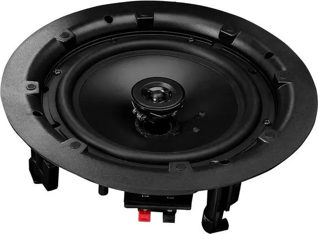 Alt view image 5 of 7 - OSD 8" in Ceiling Speaker Pair 120W, Trimless Magnetic Grille, Pivoting Tweeter, Paintable Grille ACE800