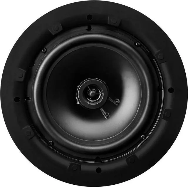 Alt view image 7 of 7 - OSD 8" in Ceiling Speaker Pair 120W, Trimless Magnetic Grille, Pivoting Tweeter, Paintable Grille ACE800