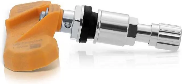 Alt view image 4 of 7 - IM4168 TPMS Sensor 433MHz  Aluminum Stem Tire Pressure Sensors - Pre-Programmed Tire Sensor for Cars - Ready to Install Tpms Sensors Compatible for ALFA Romeo, Aston Martin, Chrysler & More - Pack 4