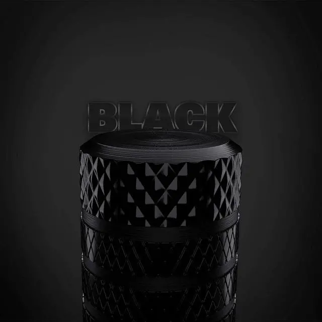 Alt view image 2 of 6 - CKAuto Tire Valve Stem Caps, Aluminum Black, 4 pcs/Pack | Corrosion Resistant, Universal Stem Covers for Cars Trucks Motorcycles SUVs and Bikes