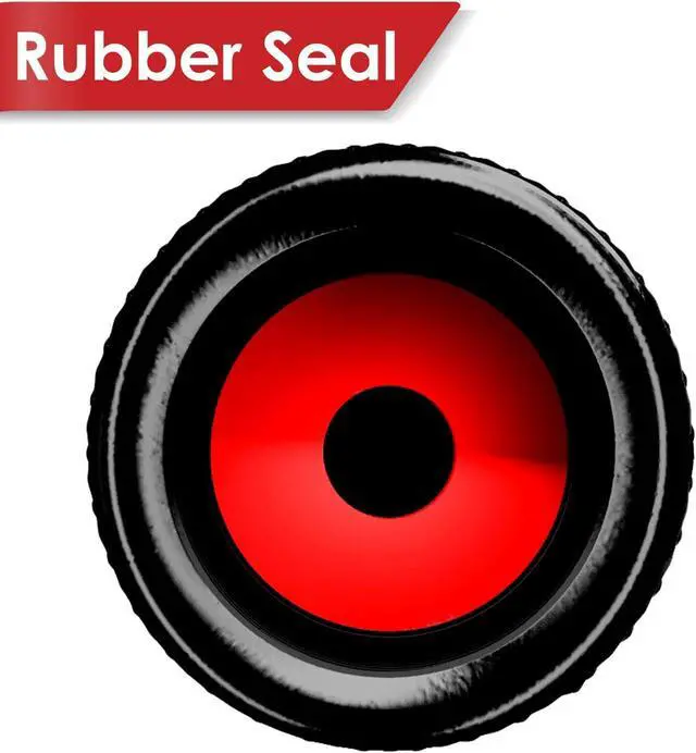 Alt view image 2 of 6 - SAMIKIVA (12 Pack) Aluminum Tire Valve Stem Caps, Metal with Rubber Ring, Dust Proof Cover Universal fit for Cars, SUVs, Bike and Bicycle, Trucks, Motorcycles Metal (Black (12 Pack))