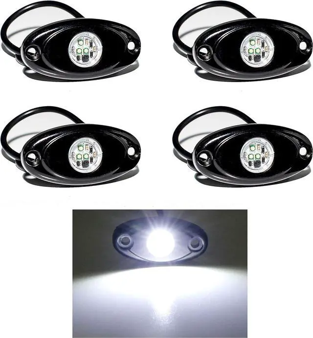 Main image of YONEDA Rock Lights for Trucks(4 Pods White)