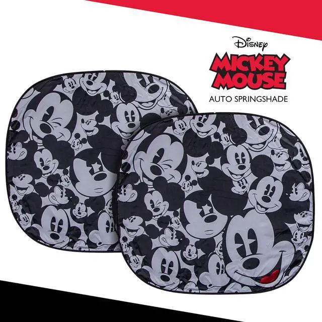Alt view image 2 of 4 - Plasticolor 003780R01 Disney Mickey Expressions Magic Spring Sunshade, 2 Piece