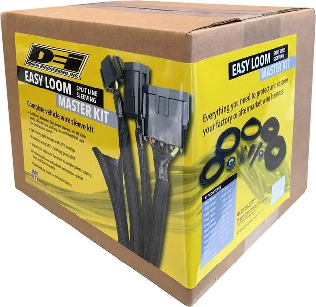 Alt view image 2 of 3 - 010663 Easy Loom Split Sleeve Master Kit - Complete Vehicle Wire and Hose Protection