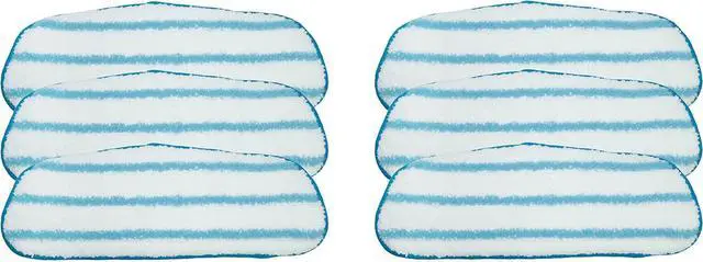 Main image of LTWHOME Wet Mop Pad Fit for Dirt Devil Steam Mop,Compare to Part AD51000 (Pack of 6)