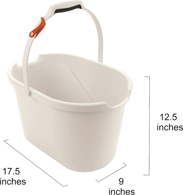 Alt view image 6 of 6 - OXO Good Grips Angled Measuring Mop Bucket, 4 Gallons