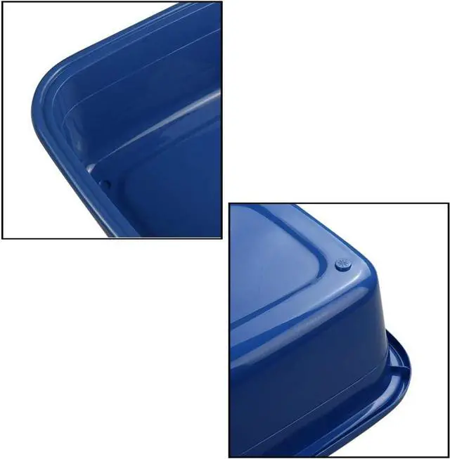 Alt view image 4 of 5 - Saedy Plastic Washing Basin, 18 Quart Dishpan, Pack of 2