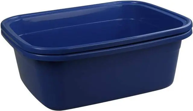 Alt view image 5 of 5 - Saedy Plastic Washing Basin, 18 Quart Dishpan, Pack of 2