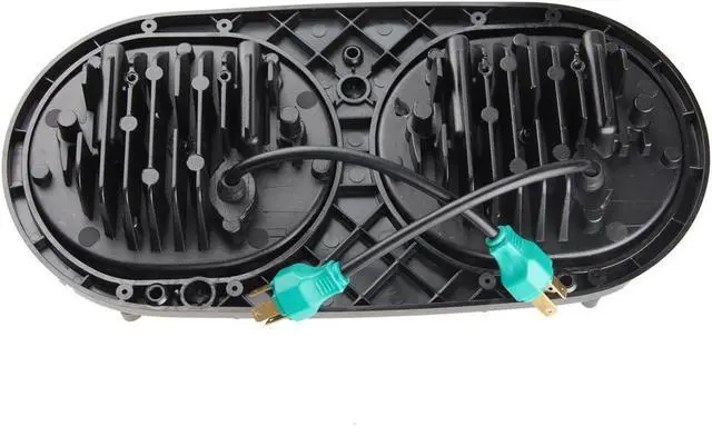 Alt view image 4 of 7 - 5-3/4" Black Motorcycle Projector Dual Head light Compatible with H_arley Motorcycles Compatible with Road Glide 2004~2013